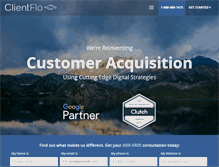 Tablet Screenshot of clientflo.com
